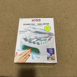KISS Power File x Nail Dryer Kit